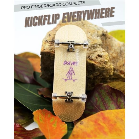 32mm Fingerboard, Professional Mini Skateboard Complete Finger Board - Picture 6 of 7
